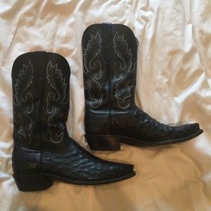 Men’s Lucchese Chisum Ostrich boots